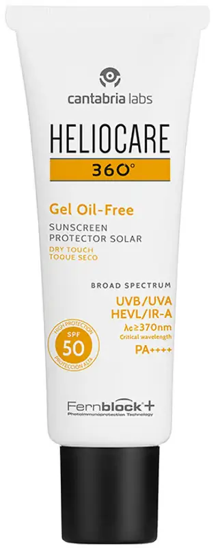 Protector solar Heliocare 360º Gel Oil-Free SPF50