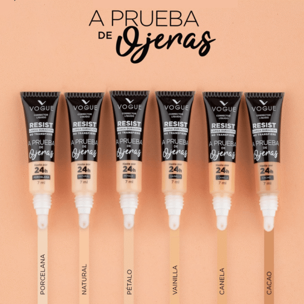correctores aniojeras VOGUE Resist Corrector Liquido