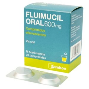 Fluimicil oral 20 comprimidos