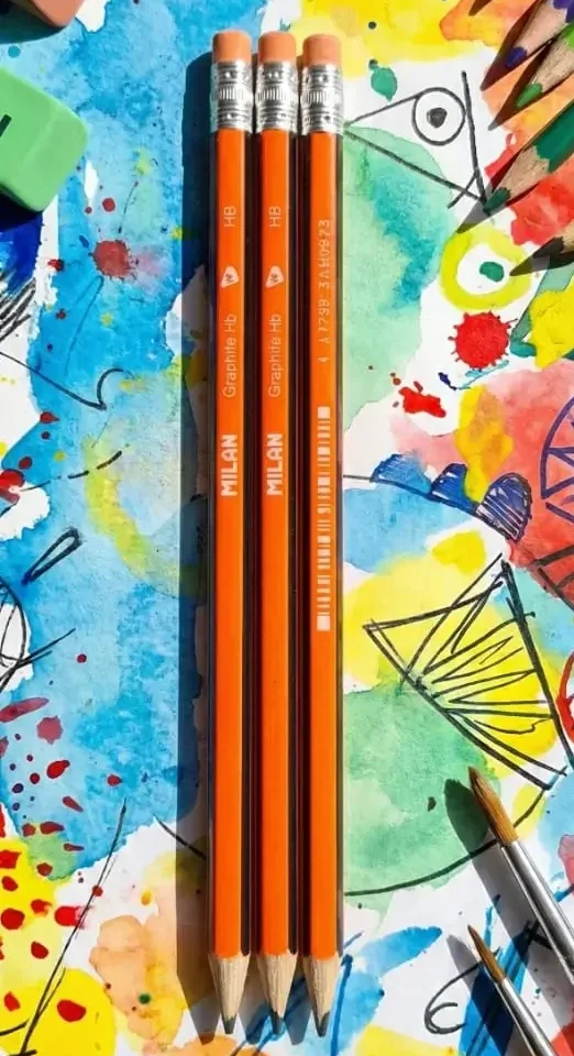 Caja de  lápices Milán x 12 unidades