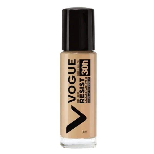 vase 30 horas trigo Vogue Base Liquida Resist Natural 30 Horas